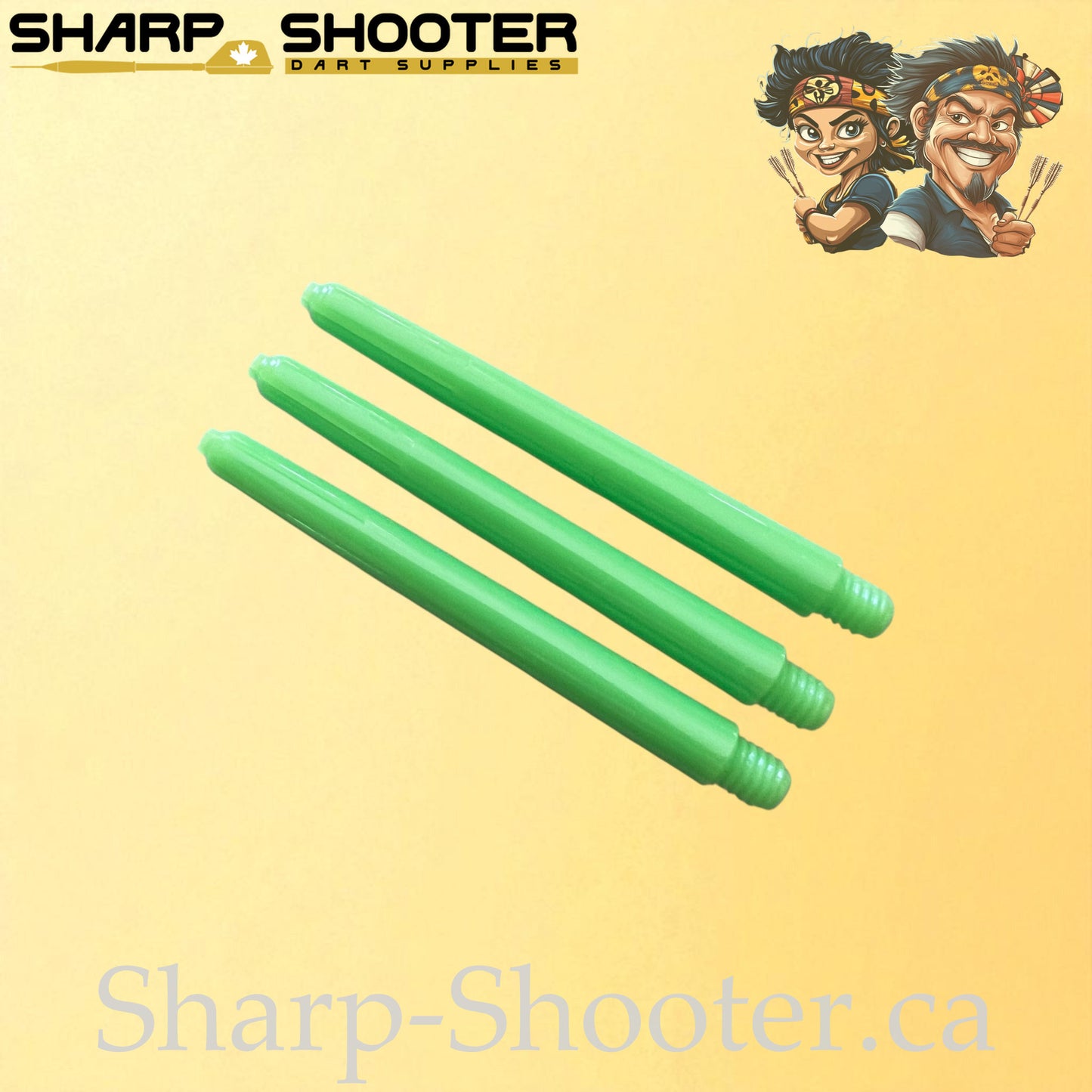 Vice – DS24 – Plastic Dart Shafts – 35mm, 41mm, 48mm – Solid Colors