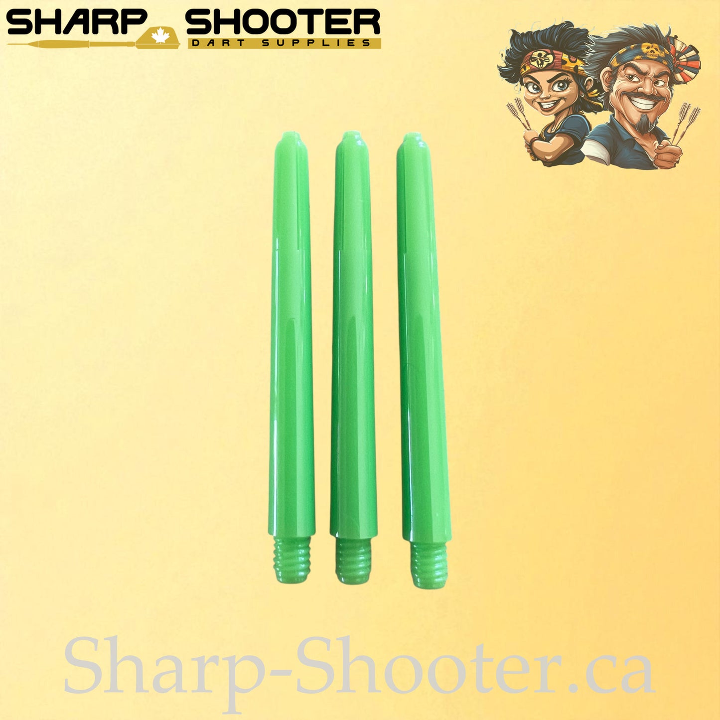 Vice – DS24 – Plastic Dart Shafts – 35mm, 41mm, 48mm – Solid Colors