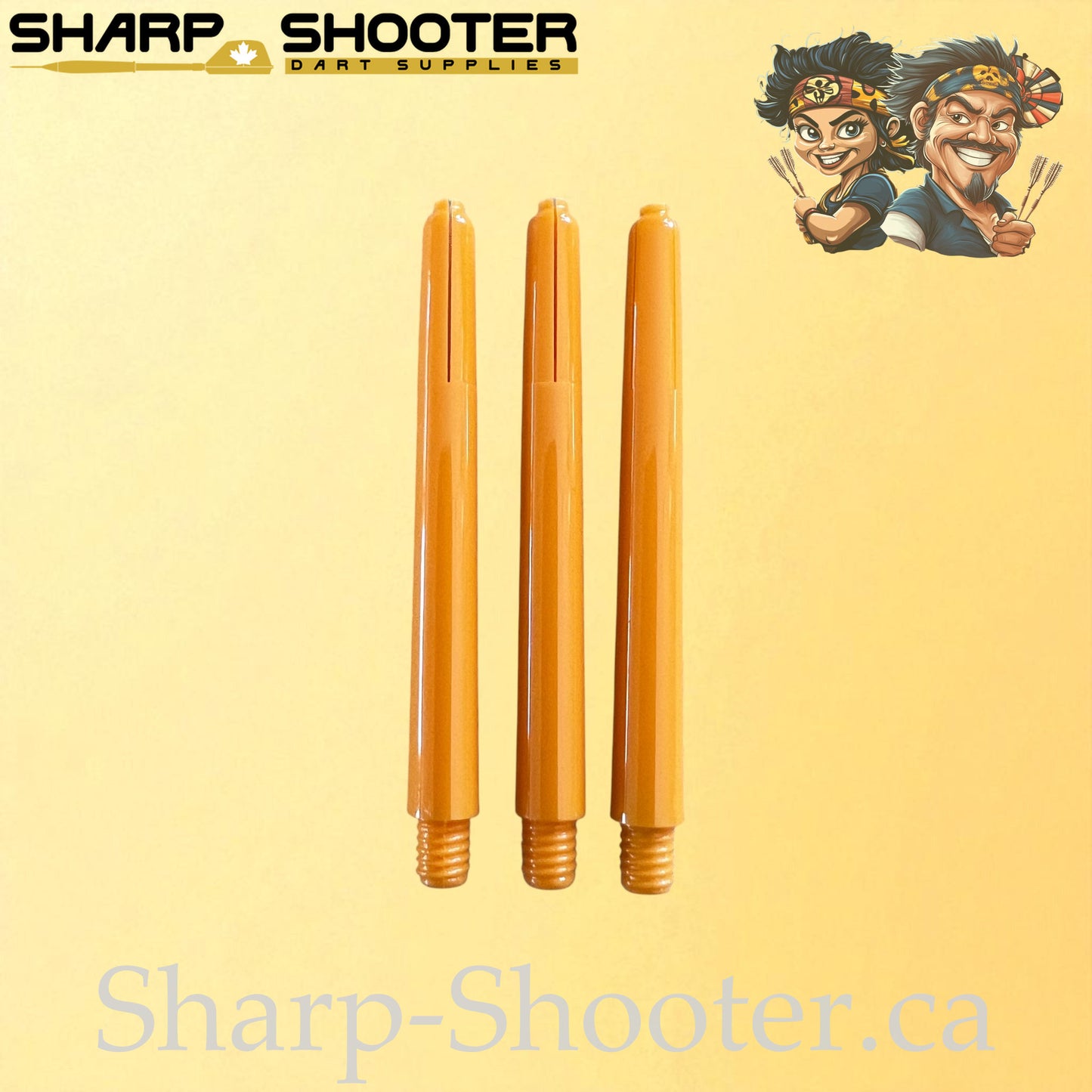 Vice – DS24 – Plastic Dart Shafts – 35mm, 41mm, 48mm – Solid Colors