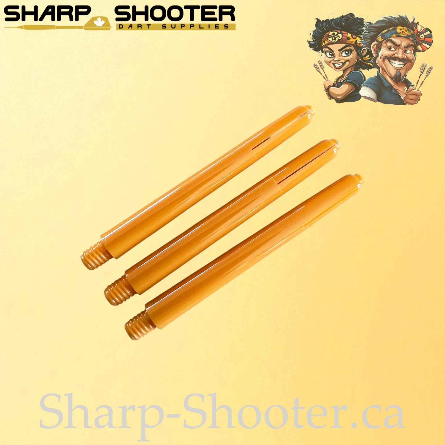 Vice – DS24 – Plastic Dart Shafts – 35mm, 41mm, 48mm – Solid Colors