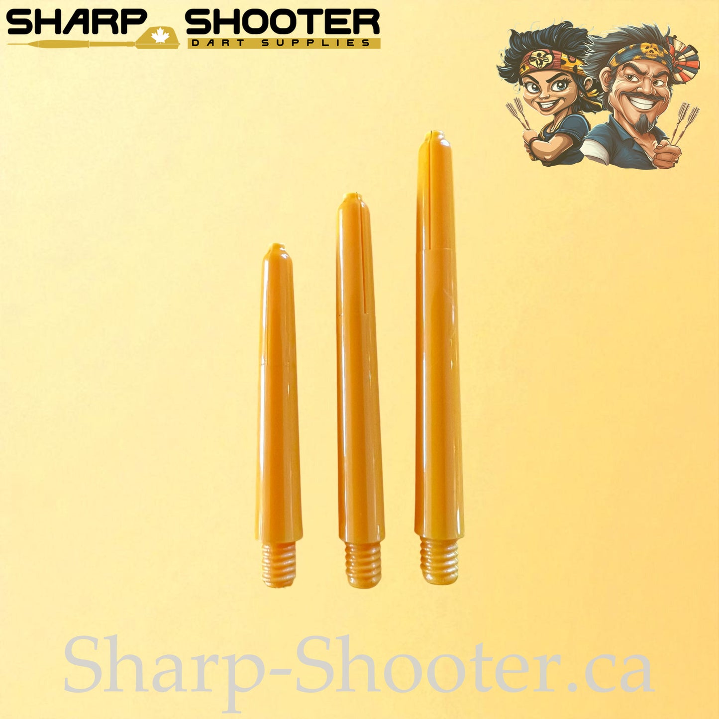 Vice – DS24 – Plastic Dart Shafts – 35mm, 41mm, 48mm – Solid Colors