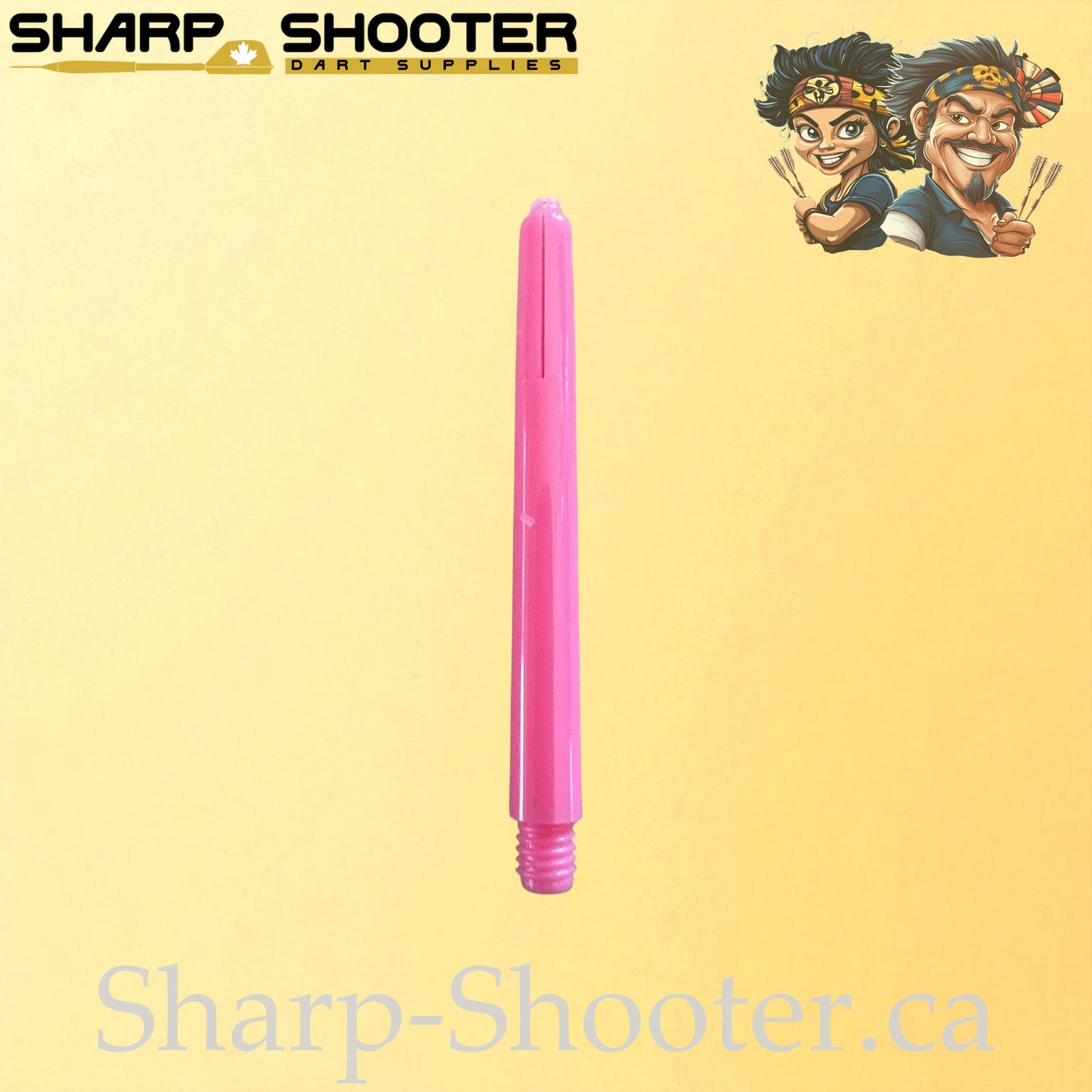 Vice – DS24 – Plastic Dart Shafts – 35mm, 41mm, 48mm – Solid Colors