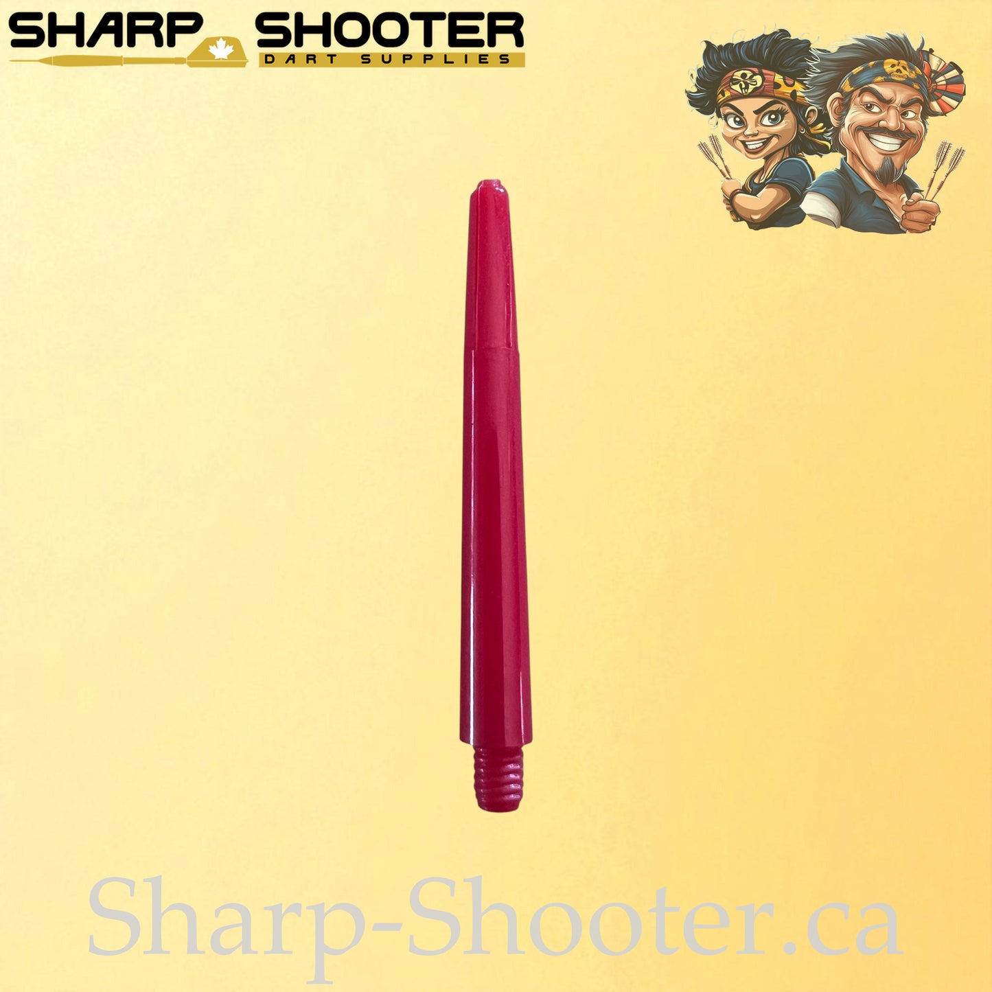Vice – DS24 – Plastic Dart Shafts – 35mm, 41mm, 48mm – Solid Colors