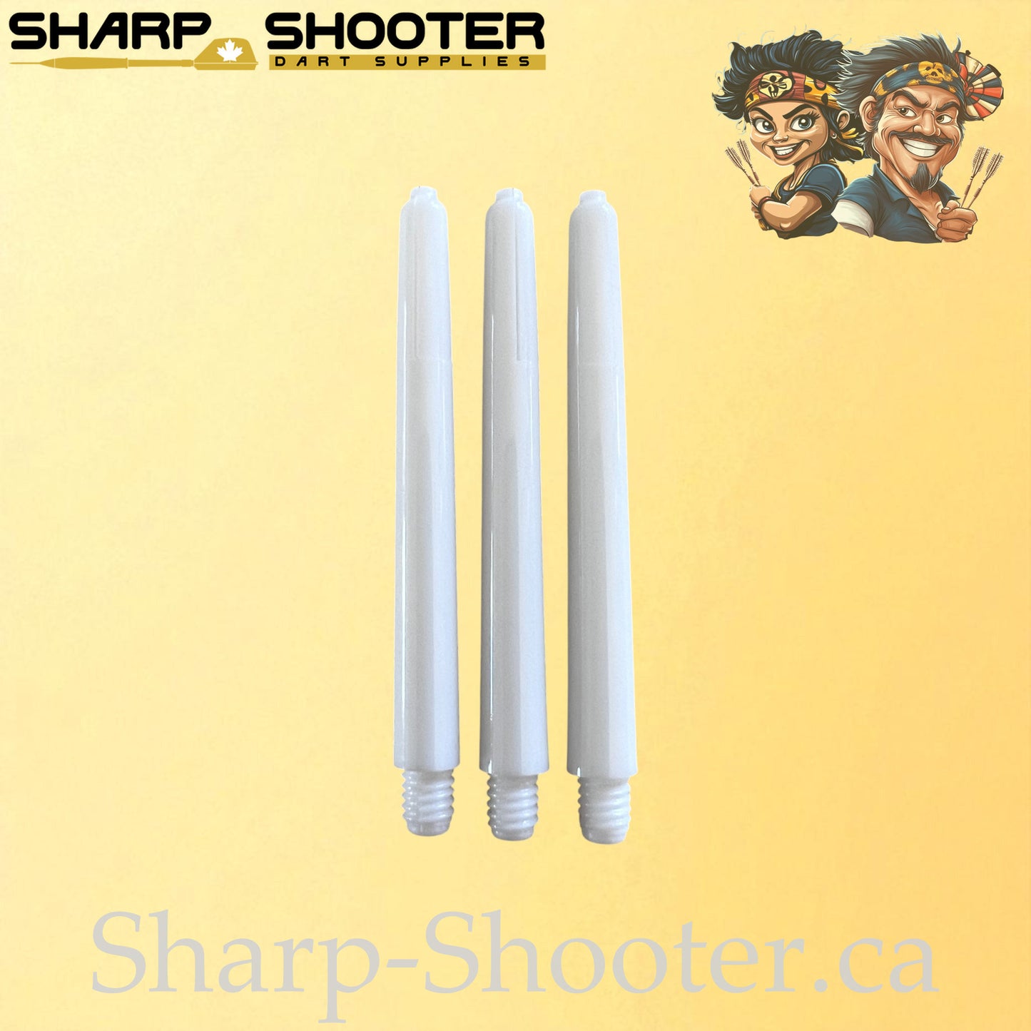 Vice – DS24 – Plastic Dart Shafts – 35mm, 41mm, 48mm – Solid Colors