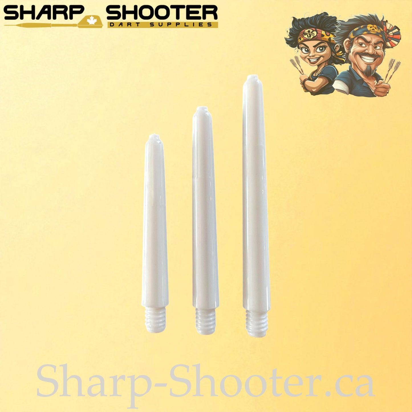 Vice – DS24 – Plastic Dart Shafts – 35mm, 41mm, 48mm – Solid Colors