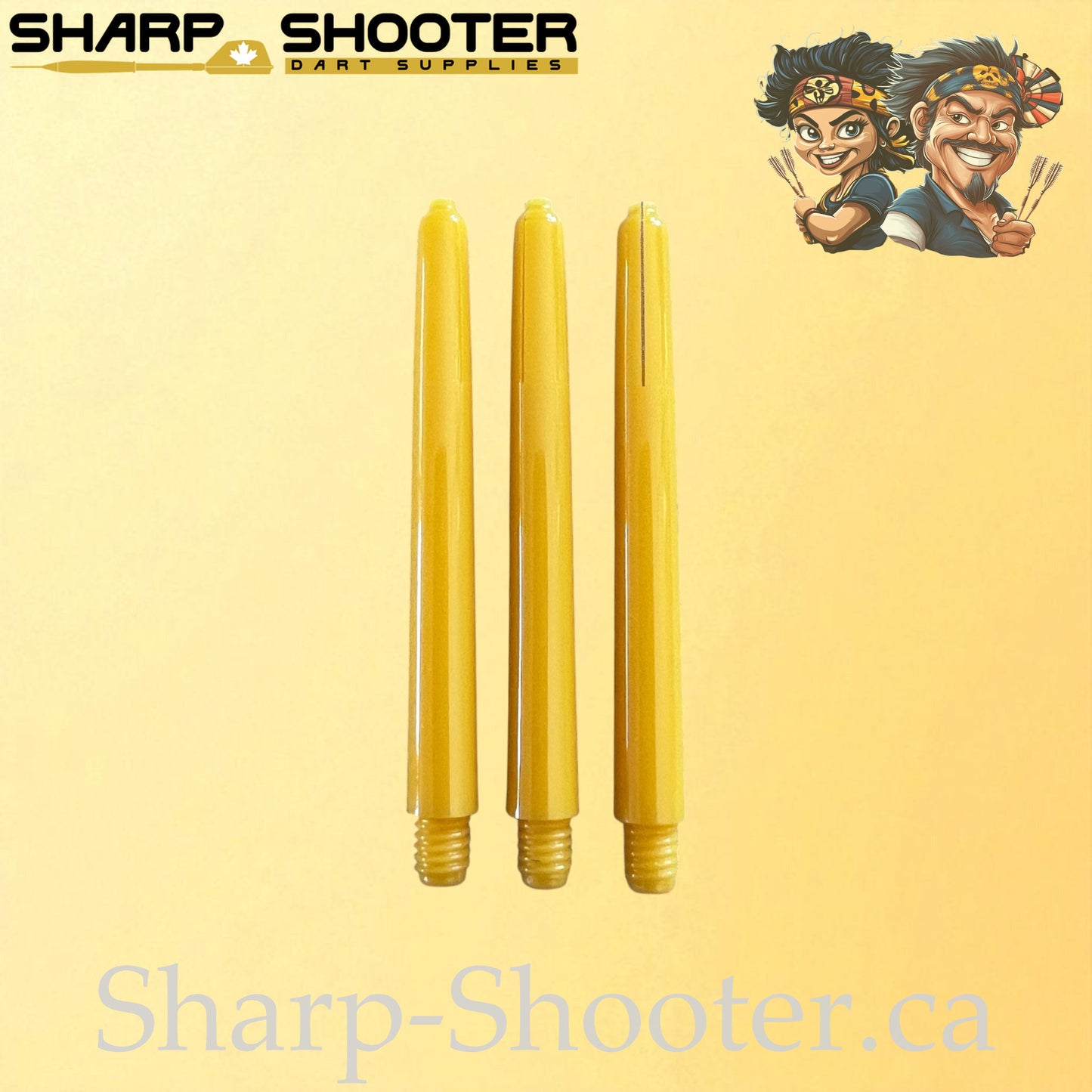 Vice – DS24 – Plastic Dart Shafts – 35mm, 41mm, 48mm – Solid Colors