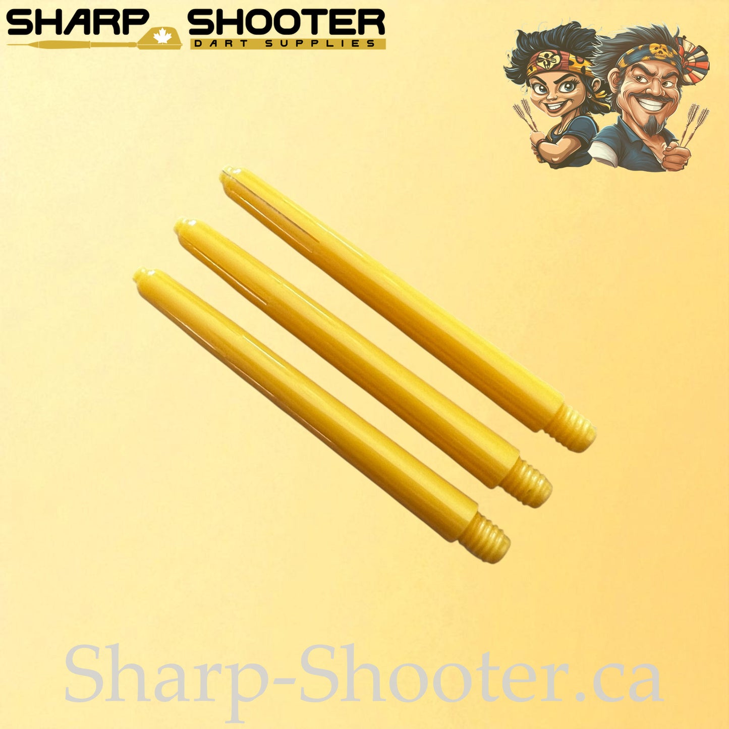 Vice – DS24 – Plastic Dart Shafts – 35mm, 41mm, 48mm – Solid Colors