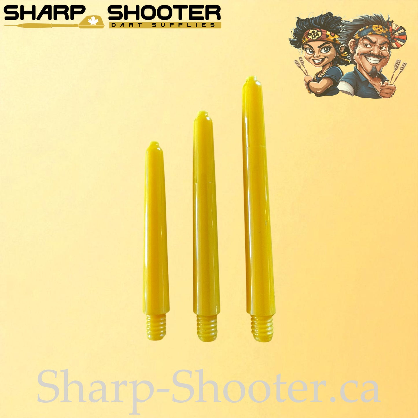 Vice – DS24 – Plastic Dart Shafts – 35mm, 41mm, 48mm – Solid Colors