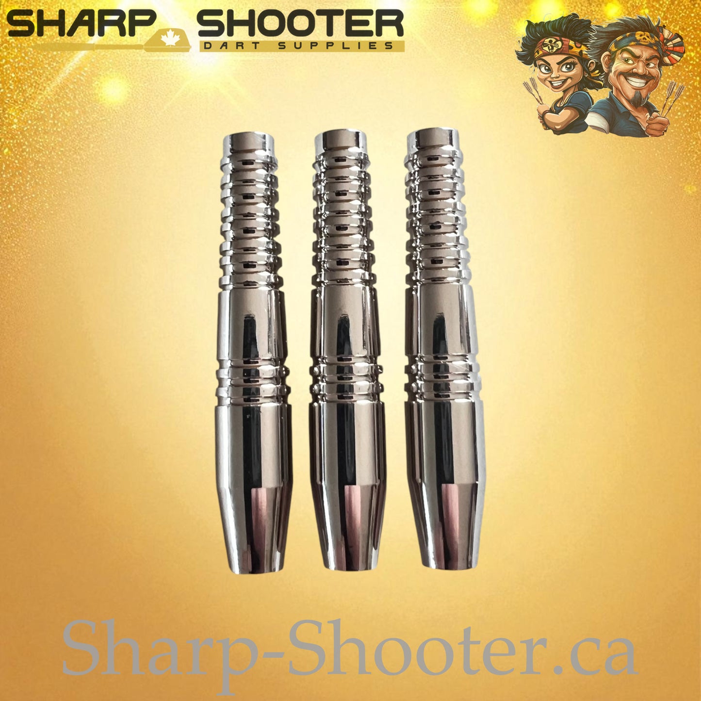 Viper – Copper Dart Barrel Silver – 3 Pack