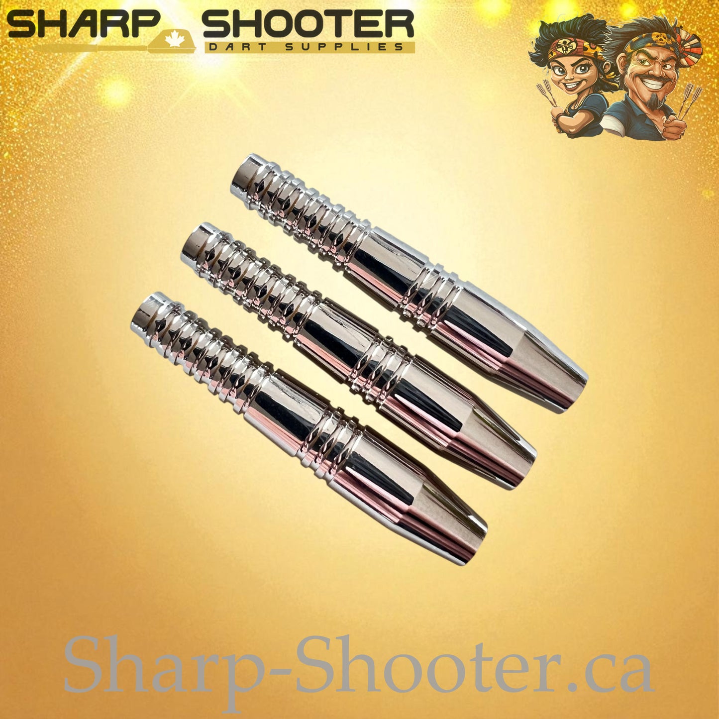 Viper – Copper Dart Barrel Silver – 3 Pack