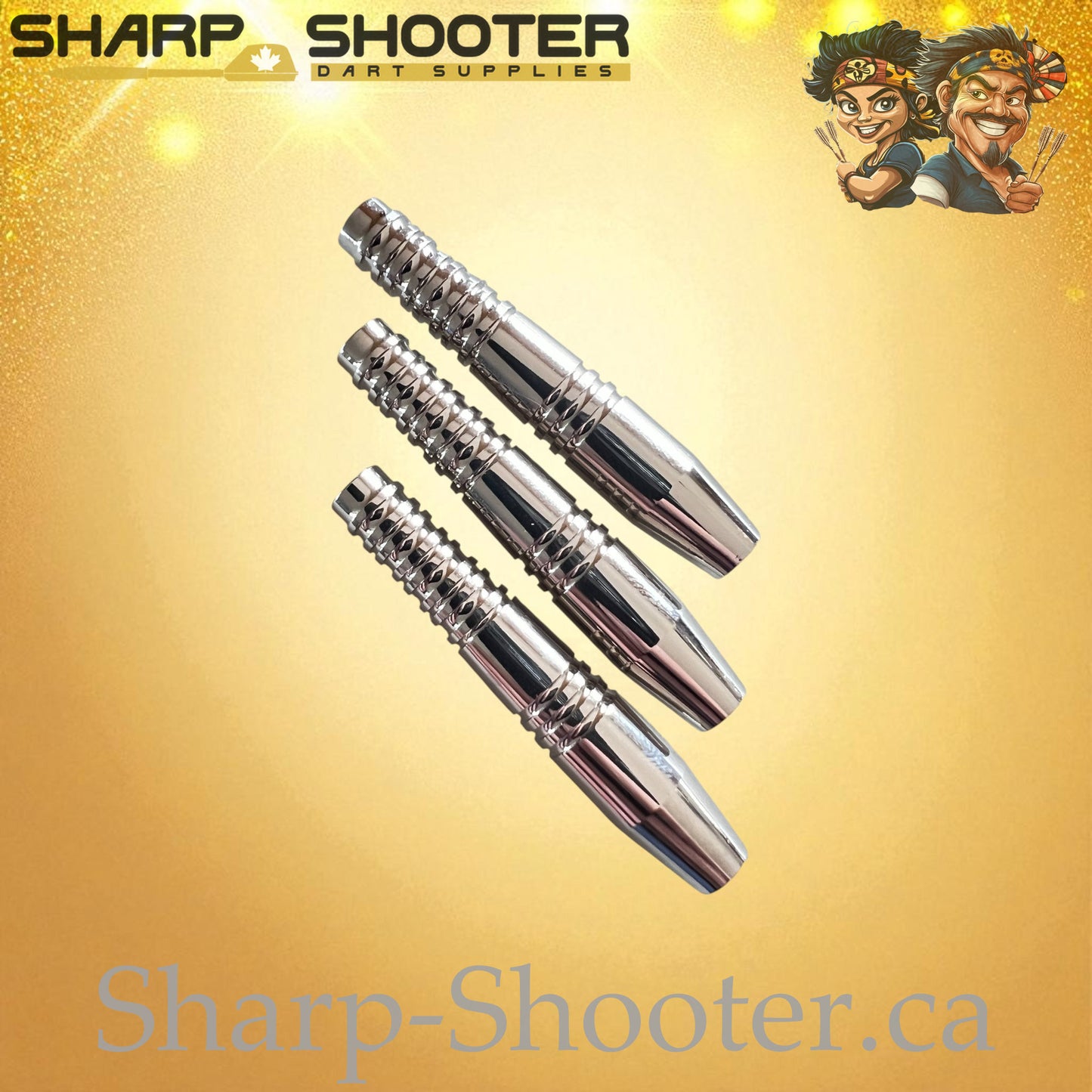 Viper – Copper Dart Barrel Silver – 3 Pack