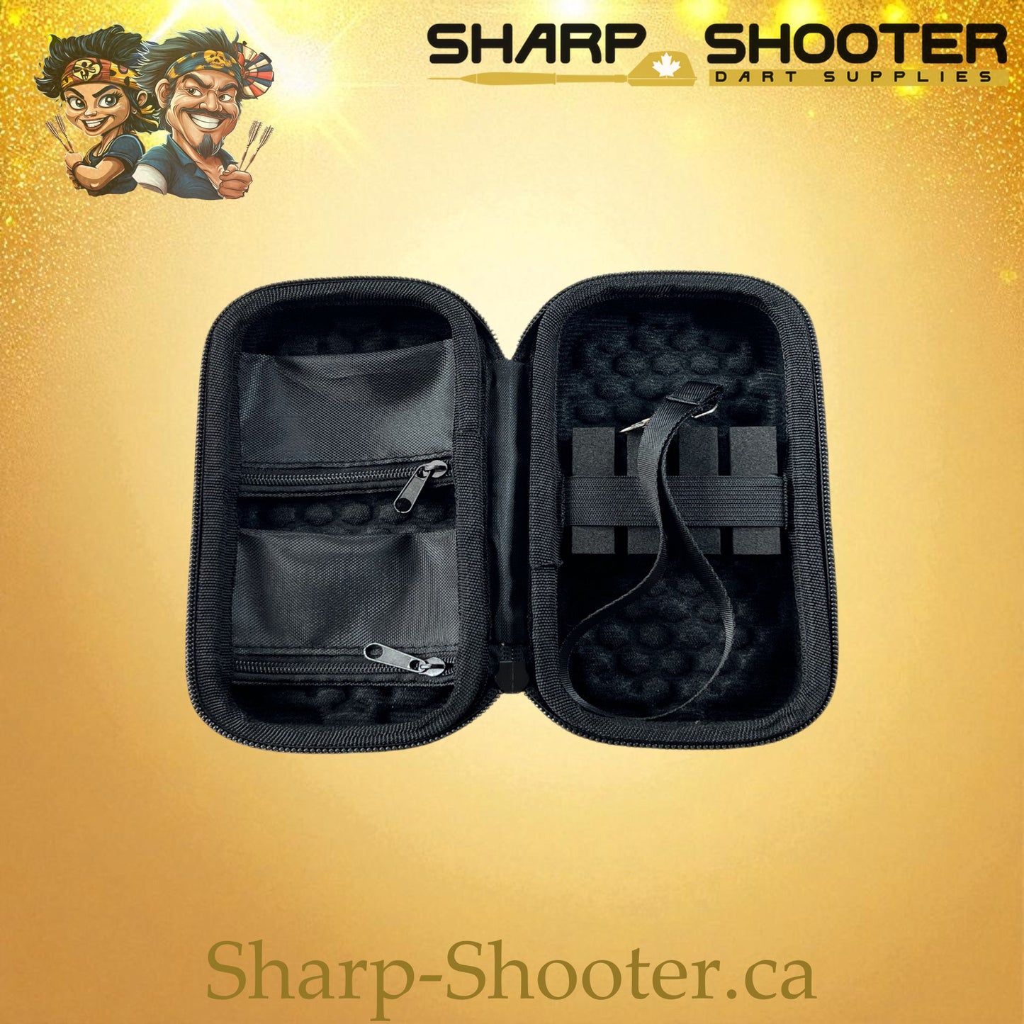 The Pocket Grip case family lineup — AL-01 shown in multiple colors, Sharp-Shooter.ca