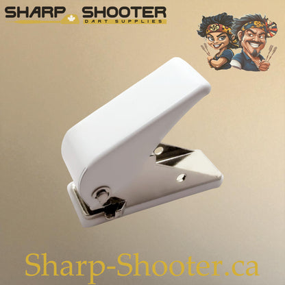 Metal dart flight punch tool, universal fit, 1 pack – Sharp Shooter Dart Supplies