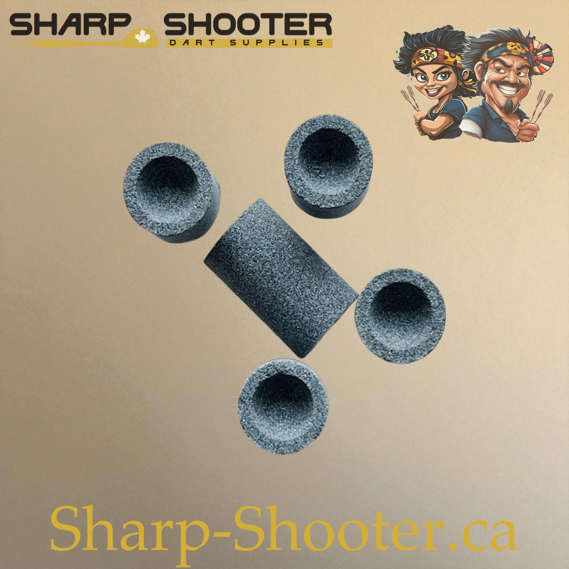 Round dart sharpener single pack – Sharp Shooter Dart Supplies