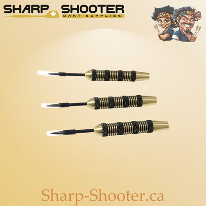 Alchemist – Copper-Black One-Piece Dart Barrel – 3 Pack
