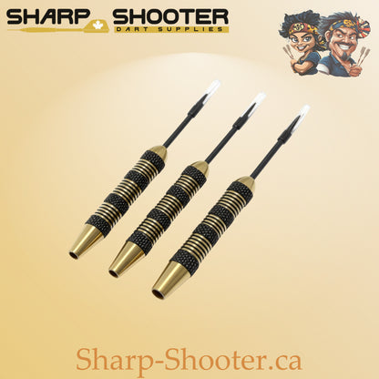 Alchemist – Copper-Black One-Piece Dart Barrel – 3 Pack