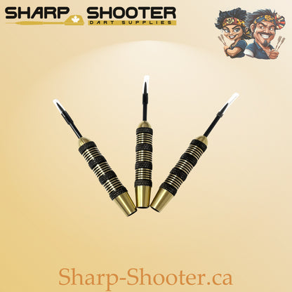 Alchemist – Copper-Black One-Piece Dart Barrel – 3 Pack