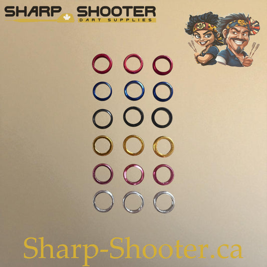 Aluminum Springs – Full Color Set – Shaft Accessories – Sharp Shooter Darts