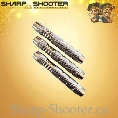 Arrow – Nickel-Silver Alloy Dart Barrel Silver – 3 Pack