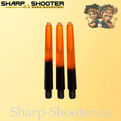 Aura – DS26 – Plastic Dart Shaft – 35mm / 41mm / 48mm – Fade Color – 3 Pack