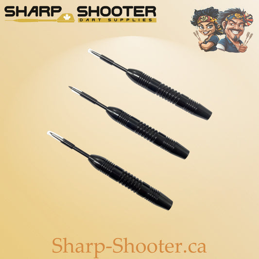 Breaker AG02 black one-piece dart barrel