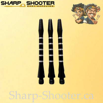 Column – DS16 – Aluminum Dart Shaft – 48mm – Ringed Grip – 3 Pack