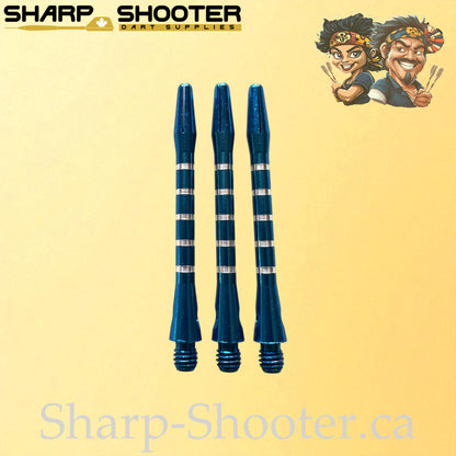 Column – DS16 – Aluminum Dart Shaft – 48mm – Ringed Grip – 3 Pack