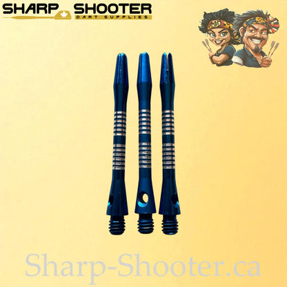 Tempo- DS08 – Aluminum Dart Shaft 45mm-  Tapered Engraved – 3 Pack