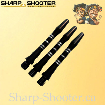 Staccato – DS11 – Aluminum Dart Shaft – 38mm – Triple Ring Design – 3 Pack