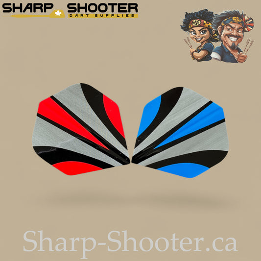 Blades Dart Flights – PVC – Standard Shape – 75 Micron – 3 Pack