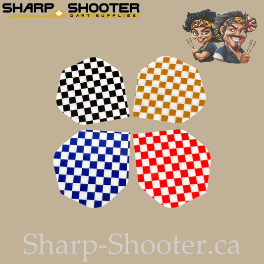 Gridlock – PET Dart Flights – Standard & Slim – 3 Pack