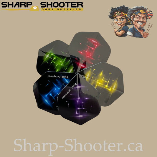 Spark Series – PVC Standard Dart Flights 3-Pack