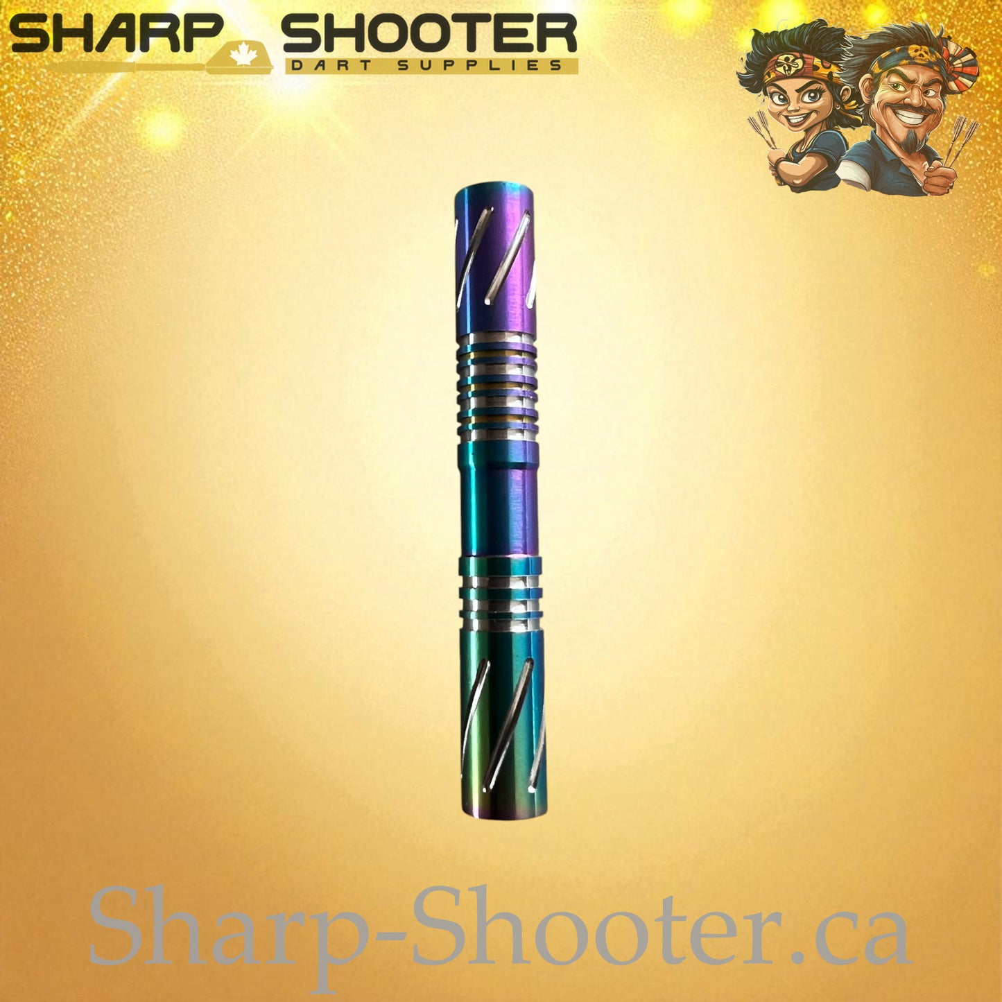 Excalibur – Tungsten Dart Barrel Oilslick – 3 Pack