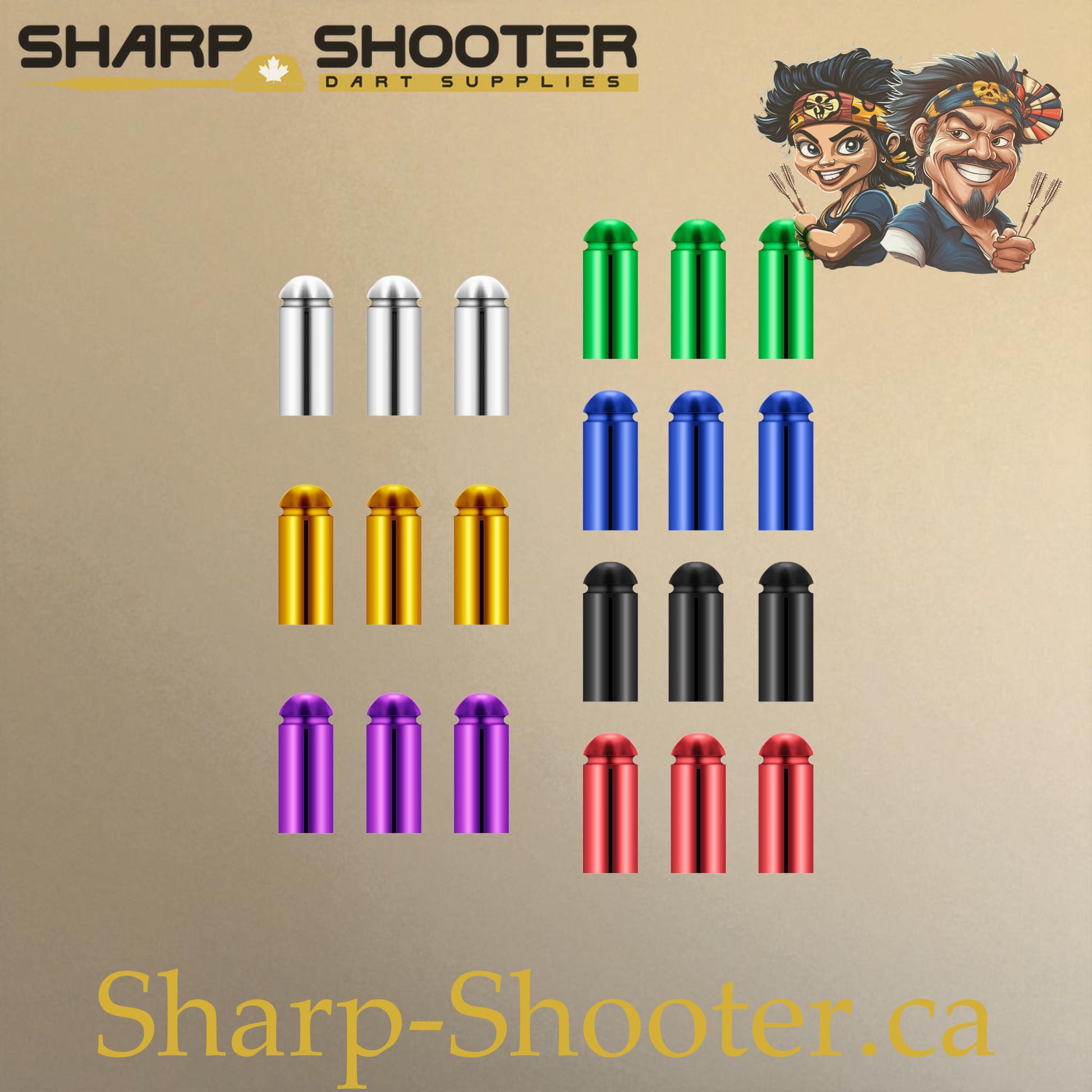 FlightProtector-Aluminum-DP27-Family-7Colors-3Pack-Sharp-Shooter.ca