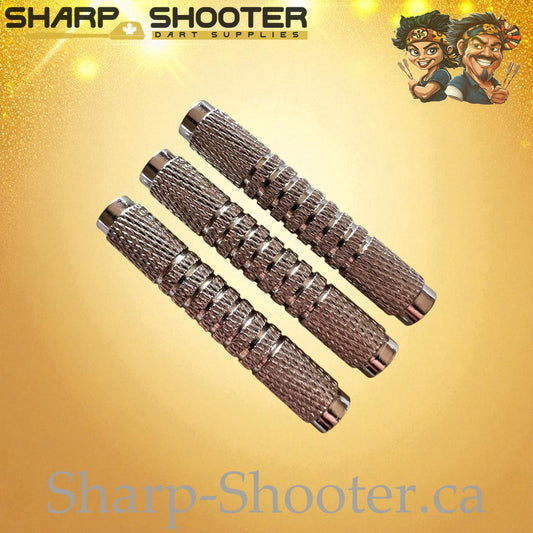 Frostbite – Nickel-Silver Alloy Dart Barrel Silver – 3 Pack