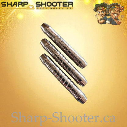 Hercules – Nickel-Silver Alloy Dart Barrel Silver – 3 Pack
