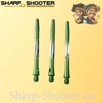 Jewel – DS15 – Aluminum Dart Shaft – 45mm – Polished Design – 3 Pack