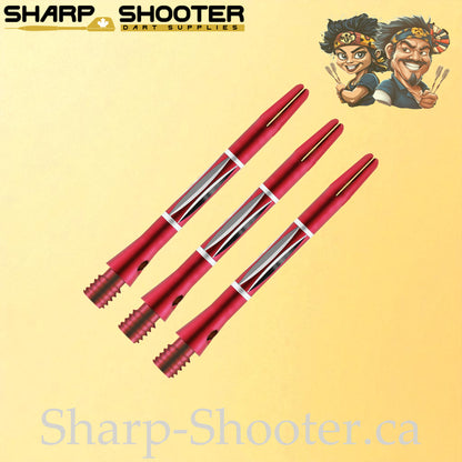 Jewel – DS15 – Aluminum Dart Shaft – 45mm – Polished Design – 3 Pack