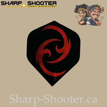 Mirage Family-Dart Flights – Standard PET 75 Micron – Laser Cut