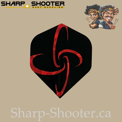 Infinity Dart Flights – Laser Cut PET – Standard – 3-Pack