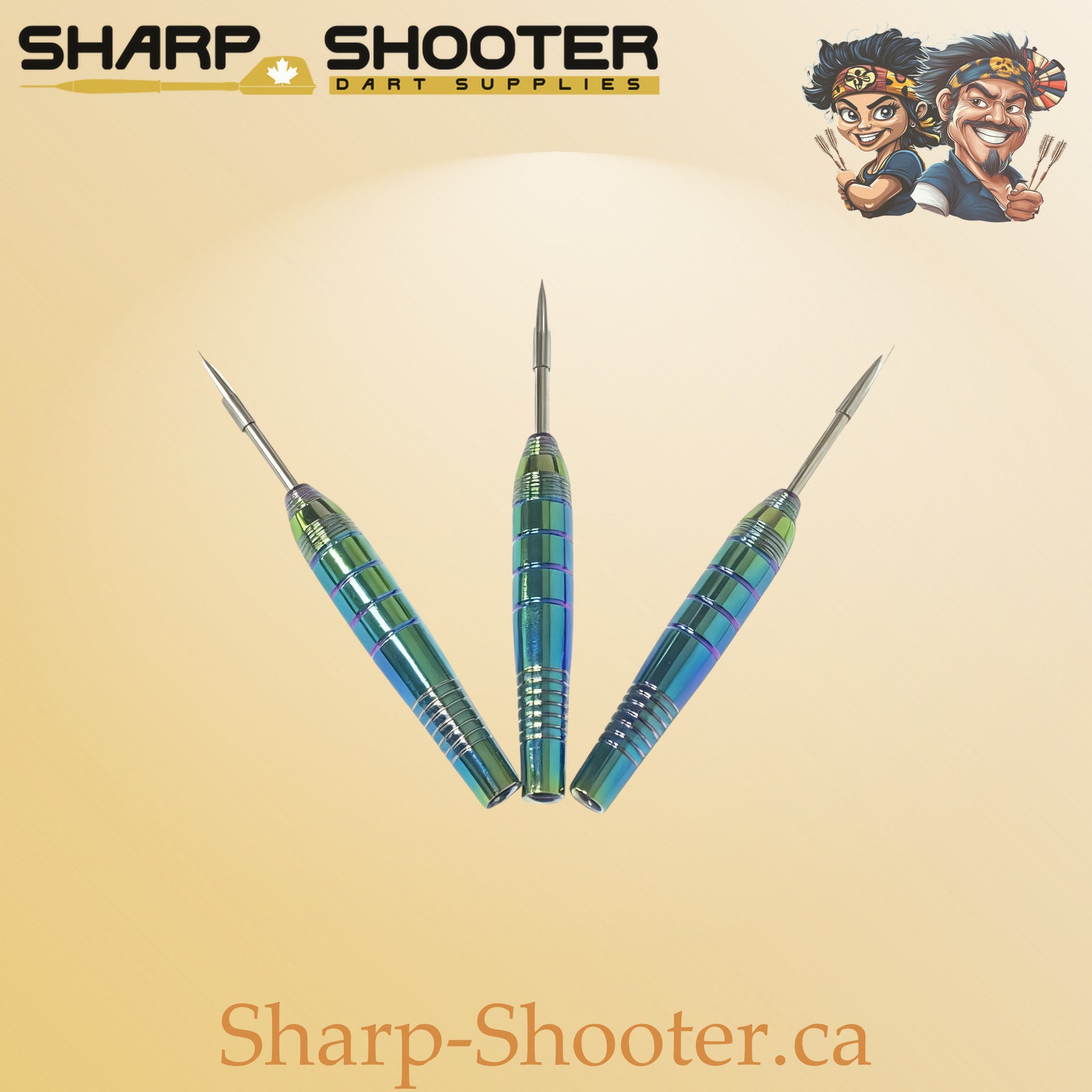 Copper-core oilslick dart barrel – Mirage Strike model AG23