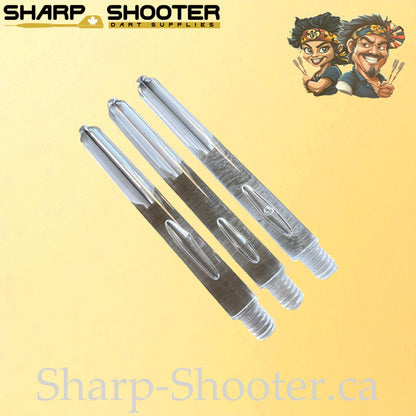 Neon – DS25 – Plastic Dart Shafts – 35mm / 41mm / 48mm – Translucent Neon – 3 Pack