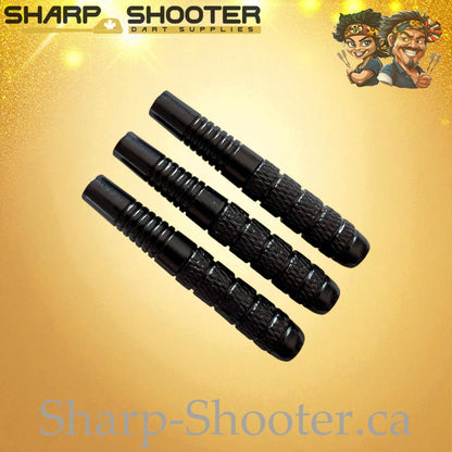 Onyx Edge – Nickel-Silver Alloy Dart Barrel Black – 3 Pack