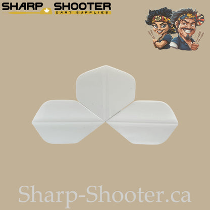 Solid Colored Dart Flights – PVC – Standard Shape – 75 Micron – 3 Pack