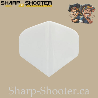 Solid Colored Dart Flights – PVC – Standard Shape – 75 Micron – 3 Pack