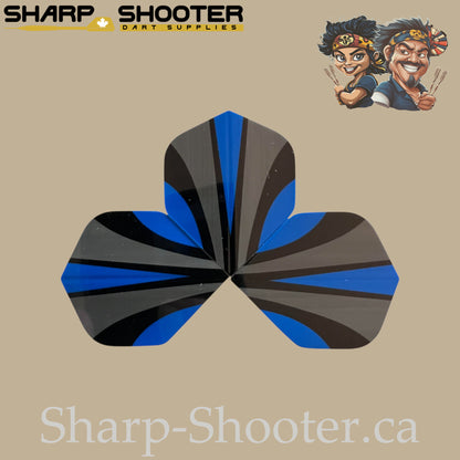 Blades Dart Flights – PVC – Standard Shape – 75 Micron – 3 Pack