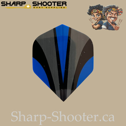 Blades Dart Flights – PVC – Standard Shape – 75 Micron – 3 Pack