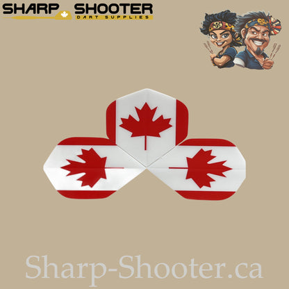 Nations Flag Dart Flights – PET – Standard Shape – 75 Micron – 3 Pack
