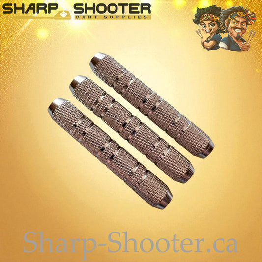 Phalanx – Nickel-Silver Alloy Dart Barrel Silver – 3 Pack