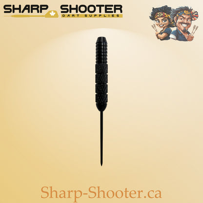 Reaver Series – Black Iron One-Piece Dart Barrels – 3 Pack